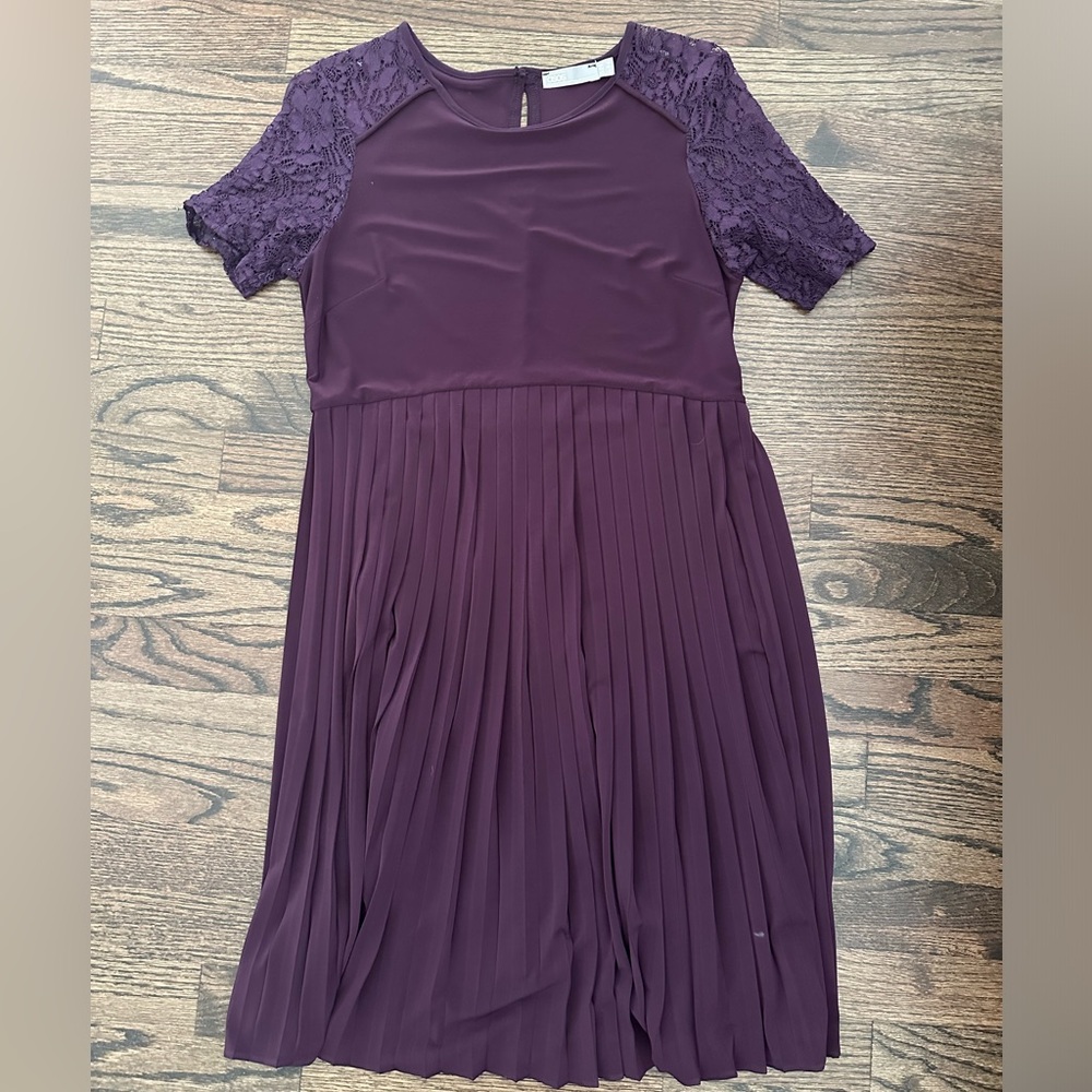 ASOS maternity purple dress size 6